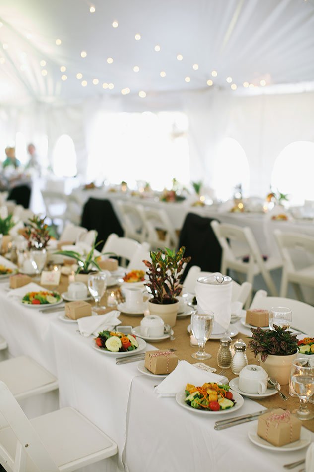 Jackson NH tent wedding