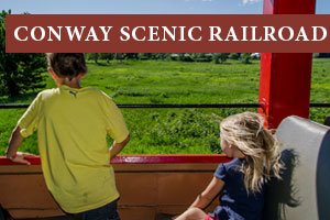 Conway Scenic Railroad in North Conway New Hampshire
