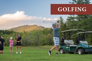 Family Golfing in the White Mountains