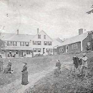 Photo of our Historic Jackson NH Inn from the early 1800s
