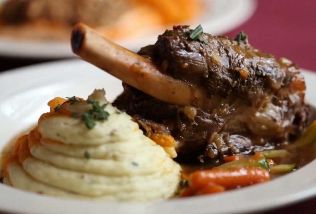 Lamb Shank at our Jackson Nh Restaurant
