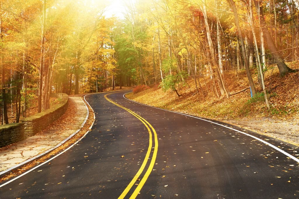 Enjoy the White Mountains fall foliage with a scenic drive.