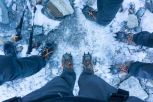 Crampons and microspikes can make White Mountains winter adventures more accessible!