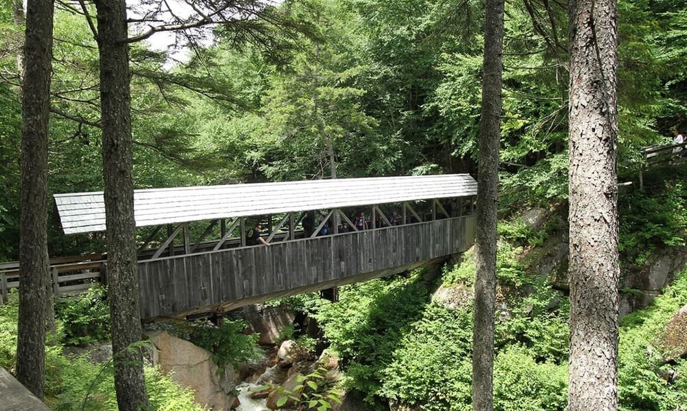Best Covered Bridges in New Hampshire - Sentinel Pine Bridge